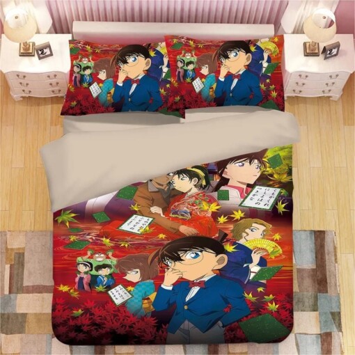 Detective Conan Case Closed Edogawa Kona 8 Duvet Cover Pillowcase