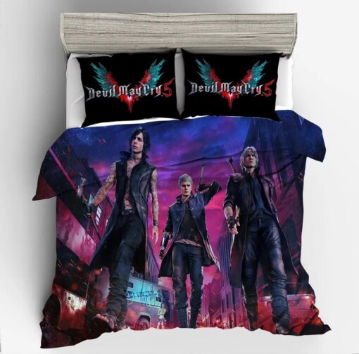 Devil May Cry 5 8 Duvet Cover Quilt Cover Pillowcase