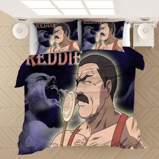 Freddie Mercury The Queen Band 4 Duvet Cover Quilt Cover