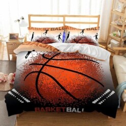 3d Basketball Printed Bedding Sets Ball Duvet Cover King Queen