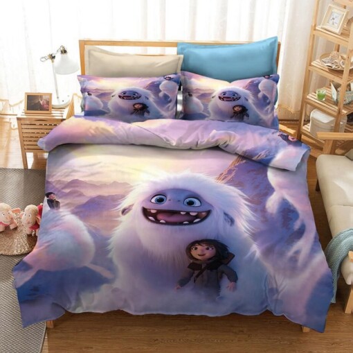 Abominable 3 Duvet Cover Quilt Cover Pillowcase Bedding Sets Bed