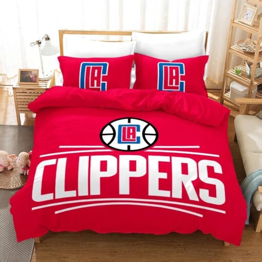 Basketball Los Angeles Clippers Basketball 11 Duvet Cover Quilt Cover
