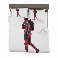 Deadpool 09 Bedding Sets Duvet Cover Bedroom Quilt Bed Sets