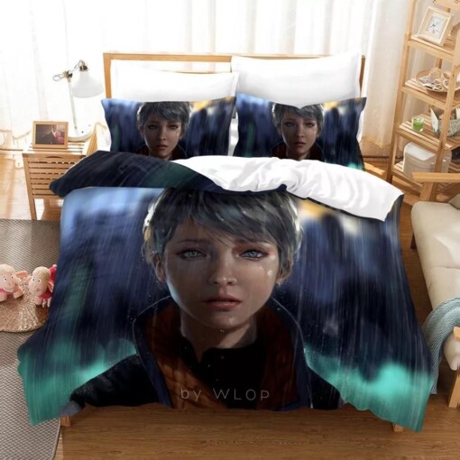 Detroit Become Human 5 Duvet Cover Quilt Cover Pillowcase Bedding