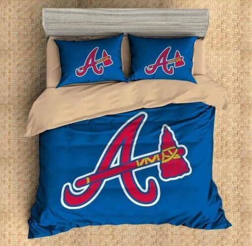 Atlanta Braves Baseball 1 Duvet Cover Quilt Cover Pillowcase Bedding