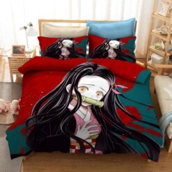 Demon Slayer Kimetsu No Yaiba Kochou Shinobu 29 Duvet Cover