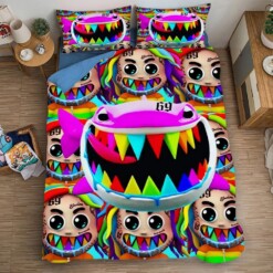 6ix9ine Tekashi69 7 Duvet Cover Pillowcase Bedding Sets Home Bedroom