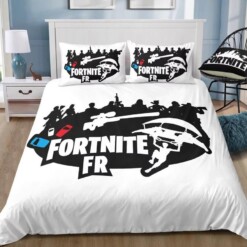 Fortnite Logo 29 Duvet Cover Pillowcase Bedding Sets Home Decor