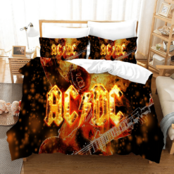 Ac Dc Music Band 15 Duvet Cover Quilt Cover Pillowcase Bedding