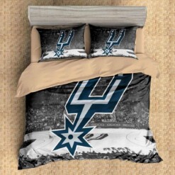 3d San Antonio Spurs Duvet Cover Bedding Set Quilt Bed