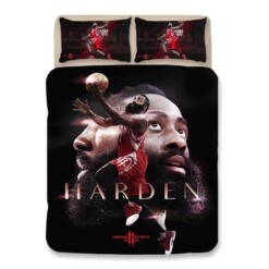 Basketball Houston Rockets James Harden 13 Basketball 5 Duvet Cover