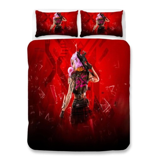 Cyberpunk 2077 44 Duvet Cover Quilt Cover Pillowcase Bedding Sets