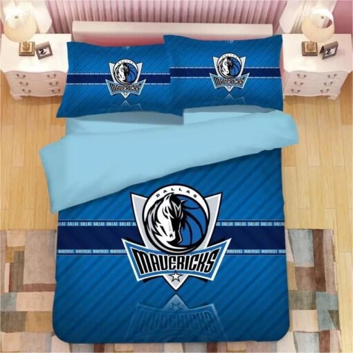 Basketball Dallas Mavericks Basketball 6 Duvet Cover Pillowcase Bedding Sets
