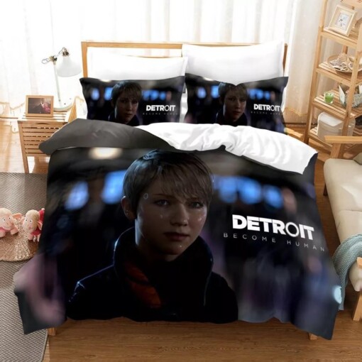 Detroit Become Human 1 Duvet Cover Quilt Cover Pillowcase Bedding