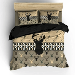 Camo Colors Deer Head 038 Antler Bedding Sets Duvet Cover