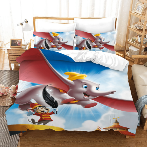 Dumbo 1 Duvet Cover Quilt Cover Pillowcase Bedding Sets Bed