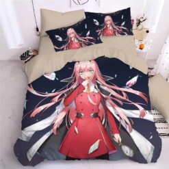 Darling In The Franxx Hiro Zero Two Ichigo 10 Duvet