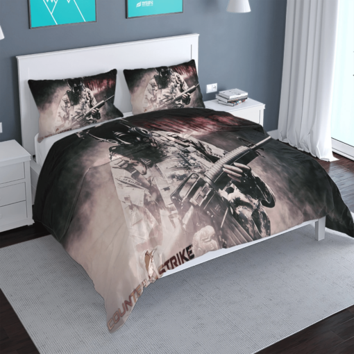 Counter Strike 9 Duvet Cover Quilt Cover Pillowcase Bedding Sets