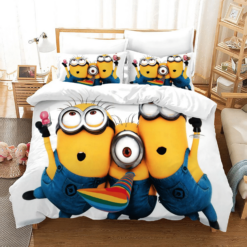 Despicable Me Minions 41 Duvet Cover Quilt Cover Pillowcase Bedding