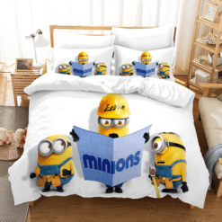 Despicable Me Minions 40 Duvet Cover Quilt Cover Pillowcase Bedding