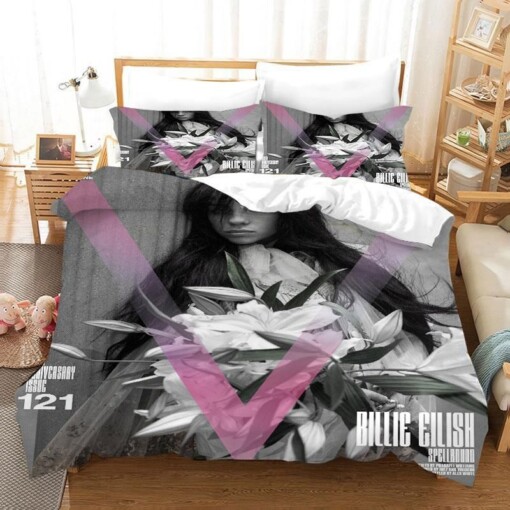 Billie Eilish Bellyache 30 Duvet Cover Pillowcase Bedding Sets Home