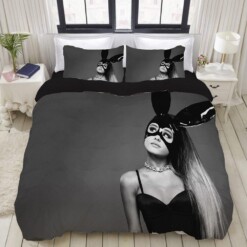 Ariana Grande 6 Duvet Cover Pillowcase Bedding Sets Home Bedroom