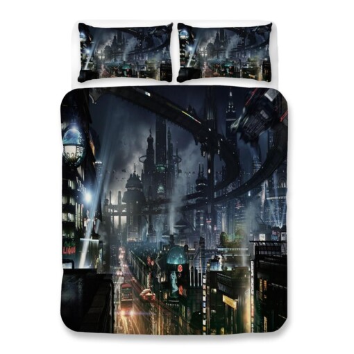 Cyberpunk 2077 77 Duvet Cover Quilt Cover Pillowcase Bedding Sets