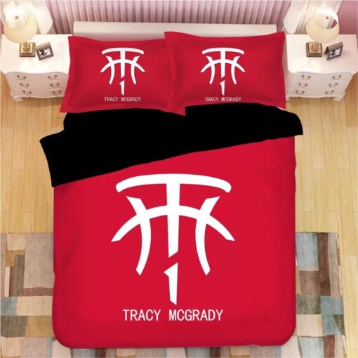 Basketball Toronto Raptors Tracy Mcgrady 10 Duvet Cover Quilt Cover