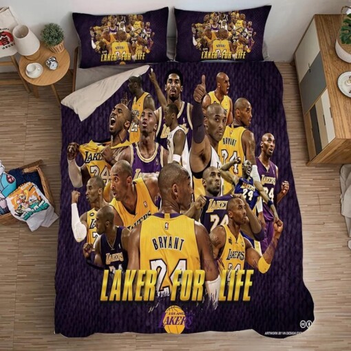 Basketball Lakers Kobe Bryant Basketball 10 Duvet Cover Quilt Cover