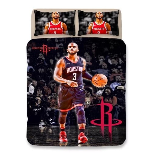 Basketball Houston Rockets James Harden 15 Basketball 17 Duvet Cover