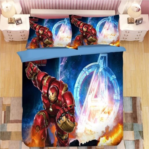 Avengers Infinity War 17 Duvet Cover Quilt Cover Pillowcase Bedding