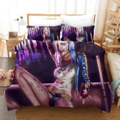 Birds Of Prey Harley Quinn 17 Duvet Cover Quilt Cover