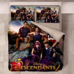 Descendants Mal Carlos Evie Jay 7 Duvet Cover Quilt Cover