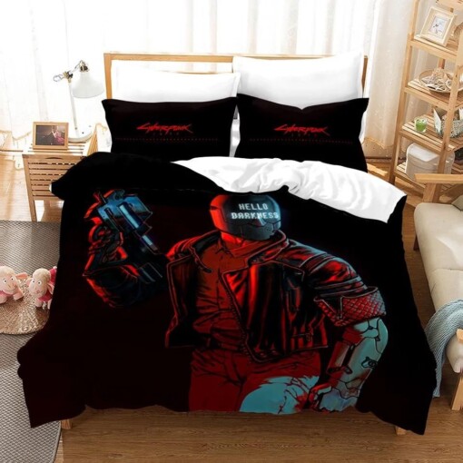 Cyberpunk 2077 13 Duvet Cover Quilt Cover Pillowcase Bedding Sets