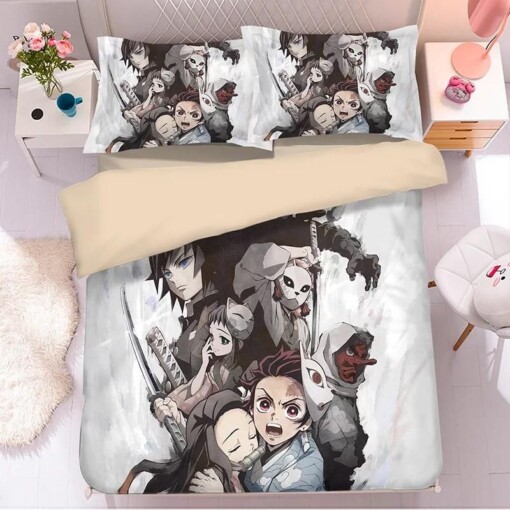 Demon Slayer Kimetsu No Yaiba 46 Duvet Cover Quilt Cover