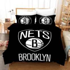 Basketball Brooklyn Nets Basketball 25 Duvet Cover Quilt Cover Pillowcase