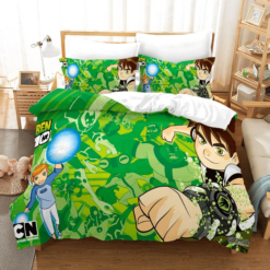 Ben 10 Ben Tennyson 8 Duvet Cover Quilt Cover Pillowcase