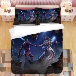 Dc Harley Quinn 5 Duvet Cover Pillowcase Bedding Set Quilt Bed