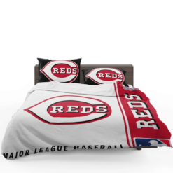 Cincinnati Reds Custom Bedding Sets Baseball Team Cover Set Set