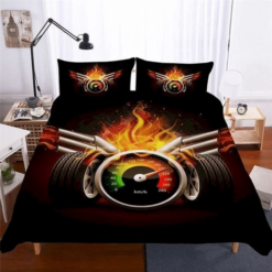 Car Racing 3d Bedding Sets Duvet Cover Bedroom Quilt Bed