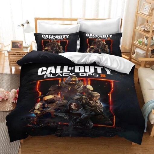 Call Of Duty 17 Duvet Cover Pillowcase Bedding Sets Home