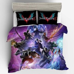 Devil May Cry 5 9 Duvet Cover Quilt Cover Pillowcase