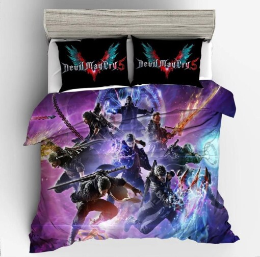 Devil May Cry 5 9 Duvet Cover Quilt Cover Pillowcase