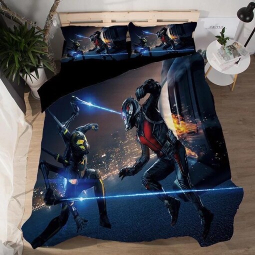 Ant Man And The Wasp Antman 4 Duvet Cover Pillowcase Bedding