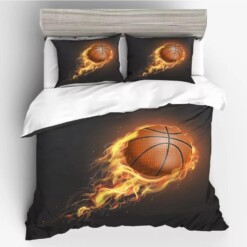 Basketball 2 Duvet Cover Quilt Cover Pillowcase Bedding Sets Bed