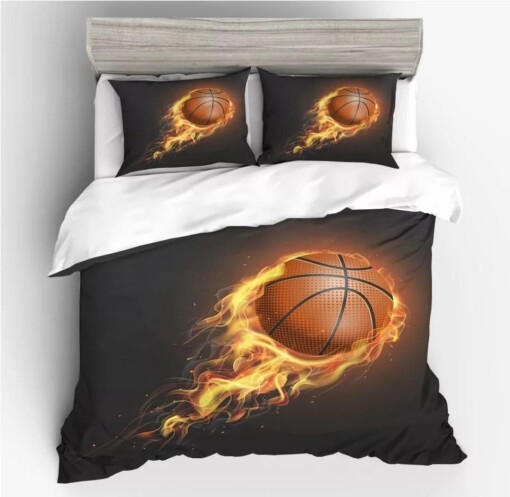Basketball 2 Duvet Cover Quilt Cover Pillowcase Bedding Sets Bed