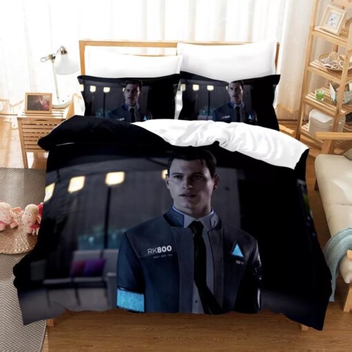 Detroit Become Human 4 Duvet Cover Quilt Cover Pillowcase Bedding