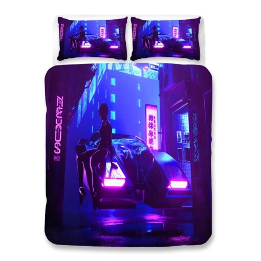 Cyberpunk 2077 38 Duvet Cover Quilt Cover Pillowcase Bedding Sets
