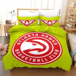 Basketball Atlanta Hawks Basketball 3 Duvet Cover Pillowcase Bedding Sets