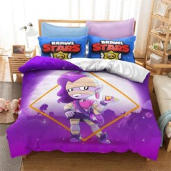 Brawl Stars 17 Duvet Cover Pillowcase Bedding Sets Home Bedroom